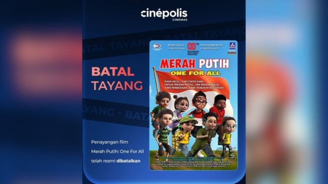 Sejarah Bioskop Cinepolis Indonesia, Batal Tayangkan Film Merah Putih: One For All