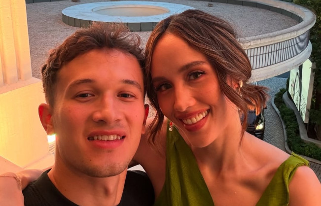 Cinta Laura dan Arya Vasco. [Instagram @aryavasco]