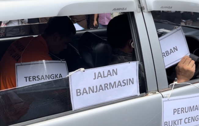 Bripda HS Sempat Bersihkan Wajah dan Jaket dari Bercak Darah Sopir Taksi Daring di Mesjid