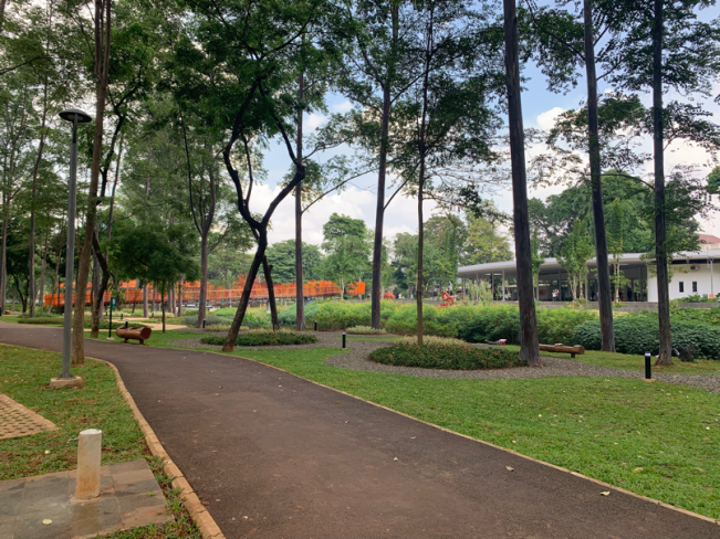 Pengunjung Keluhkan Minimnya Petunjuk Arah di Tebet Eco Park
