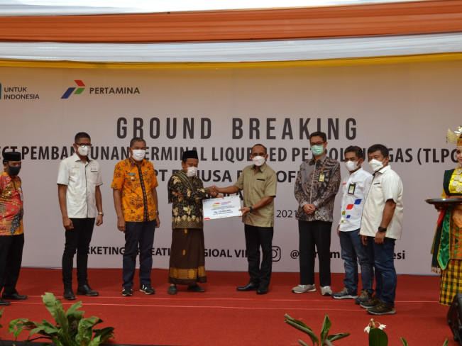 Penuhi Kebutuhan Gas di Sulawesi Tenggara, Elnusa Petrofin Bangun Terminal LPG