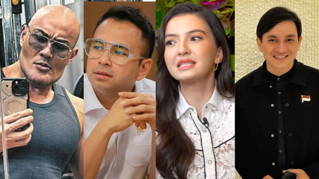 Adu Kekayaan Deddy Corbuzier vs Raffi Ahmad vs Raline Shah vs Yovie Widianto