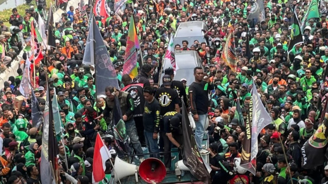 Demo Besar-besaran Ojol 205, Komunitas KBDJ Tak Ikut: Kami Tetap On Bid