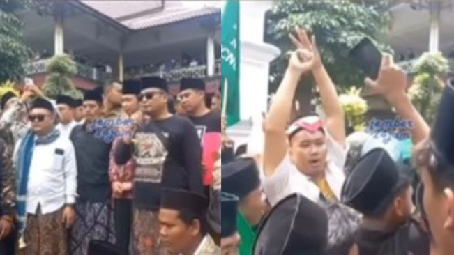 Setelah Viral Geruduk Transmart, Massa di Jember Protes Trans7 ke Pendopo Pemkab