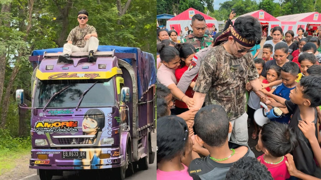 Sindir Agus Salim? Denny Sumargo Kirim Bantuan 20 Truk Rp 1,7 M ke Korban Gunung Lewotobi