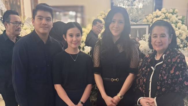 Datang ke Rumah Duka, Maia Estianty Kenang Jasa Hotma Sitompul Saat di Titik Terendah
