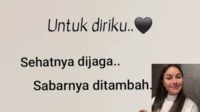 Unggah Foto Tersenyum, Nikita Mirzani: Sehatnya Dijaga Sabarnya Ditambah