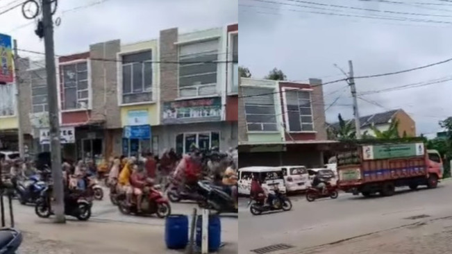 Video Truk Pengangkut Elpiji Dikejar-Kejar Warga Bikin Miris