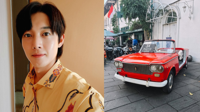 Diam-diam ke Indonesia, Potret Kim Hyun Joong ‘Boys Before Flowers’ Jalan-jalan ke Kota Tua