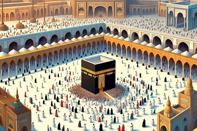 Ilustrasi Haji (META)