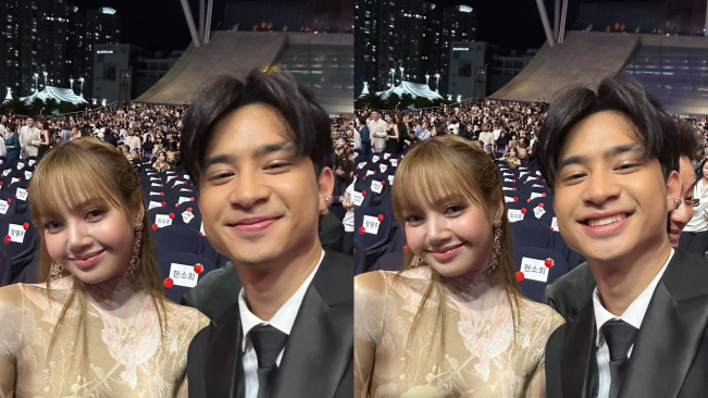 Devano Danendra Pamer Foto Bareng Lisa BLACKPINK di BIFF 2025, Fans Auto Heboh