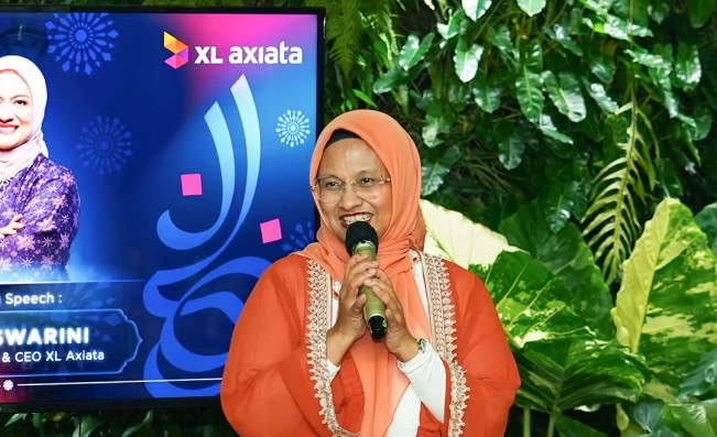 Dian Siswarini saat masih menjabat Presdir dan CEO XL Axiata. [Instagram @dian.siswarini]