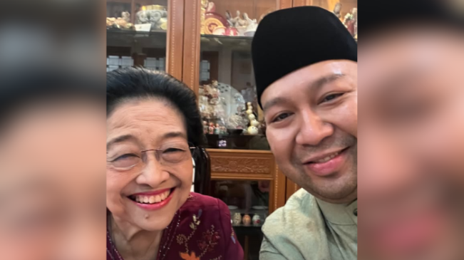 Potret Selfie Didit Putra Prabowo Subianto Bareng SBY, Megawati dan Jokowi