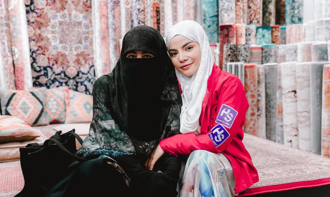 Dinar Candy Ditunjuk Jadi Ketua Pengajian Ummi Pipik