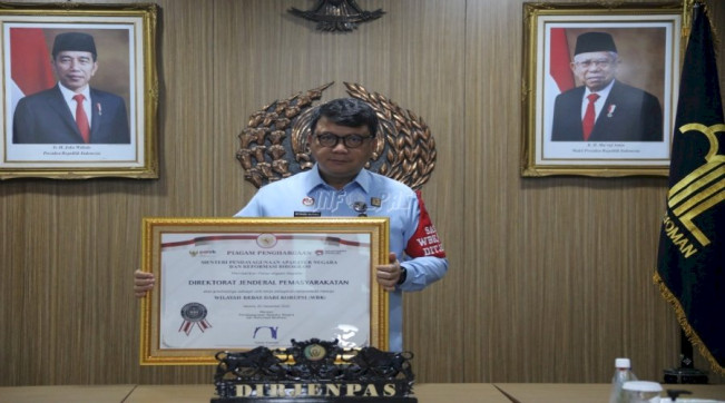 Dirjen PAS: Predikat WBK Berikan Tanggung Jawab Bagi Ditjen PAS