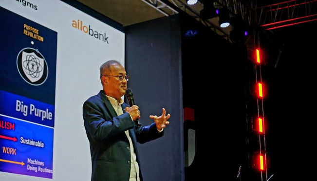 Dirut Allo Bank Indra Utoyo. [Instagram]