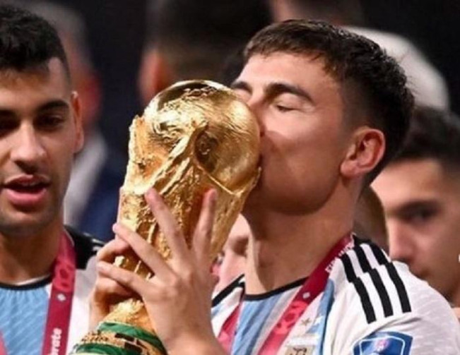 Meski Hanya Bermain 17 Menit, Dybala Bersyukur Bisa Jadi Juara Dunia