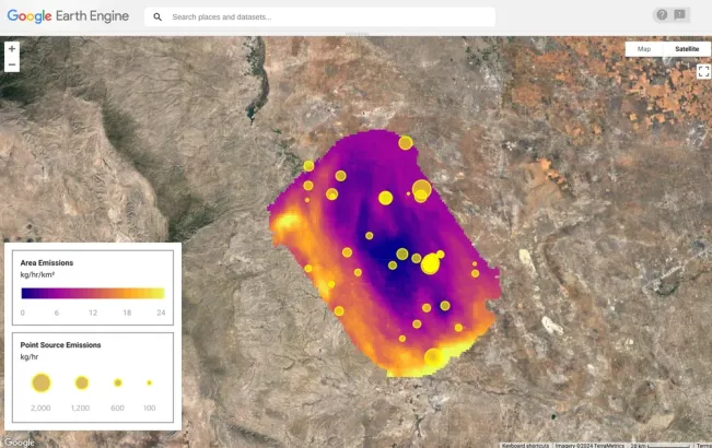 Google Buat Satelit Untuk Memetakan Gas Metana dari Luar Angkasa