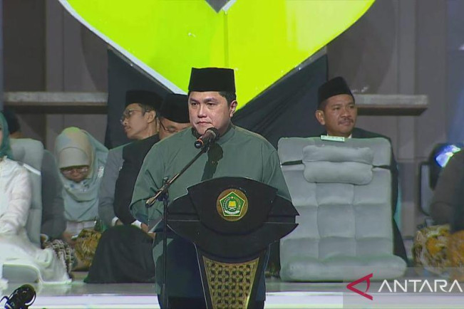 Erick Thohir: Santri Harus Jadi Bagian Pondasi Kemajuan Indonesia