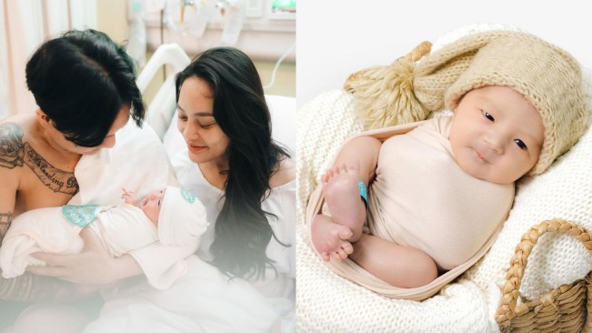 6 Potret Erika Carlina Tampilkan Wajah Baby Andrew yang Menggemaskan, Mirip DJ Panda?