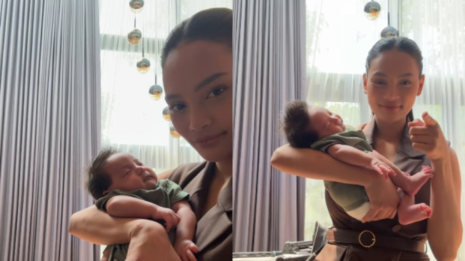 Jalani Vaksin Kedua, Wajah Anak Erika Carlina Jadi Sorotan: Semakin Mirip DJ Bravy