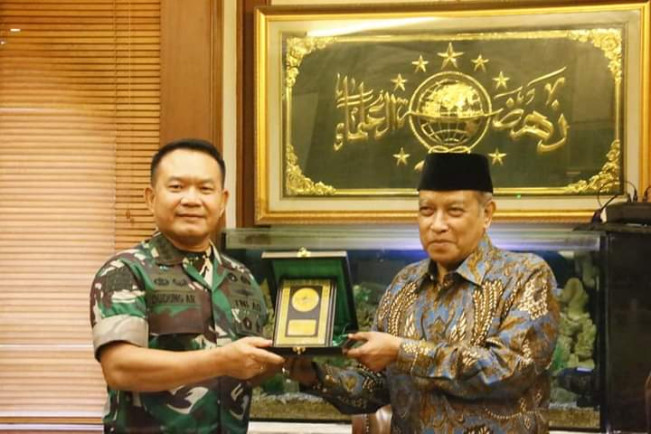 Pererat Hubungan Ulama-Umara, KSAD Berkunjung ke PBNU