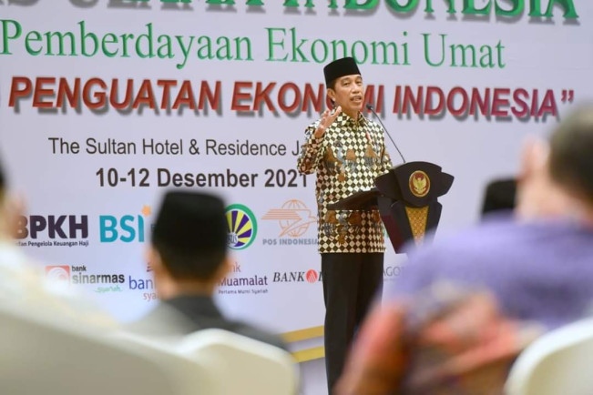 Jokowi: Semua Sektor Ekonomi Syariah akan Dikembangkan