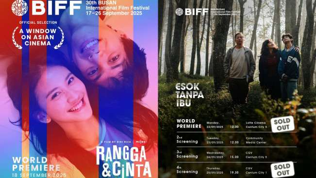 6 Film Indonesia Tayang di Busan International Film Festival 2025, Ada Debut Sutradara Reza Rahadian