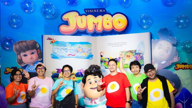 Film Jumbo yang Melibatkan Ariel Noah dan BCL Tembus 1 Juta Penonton