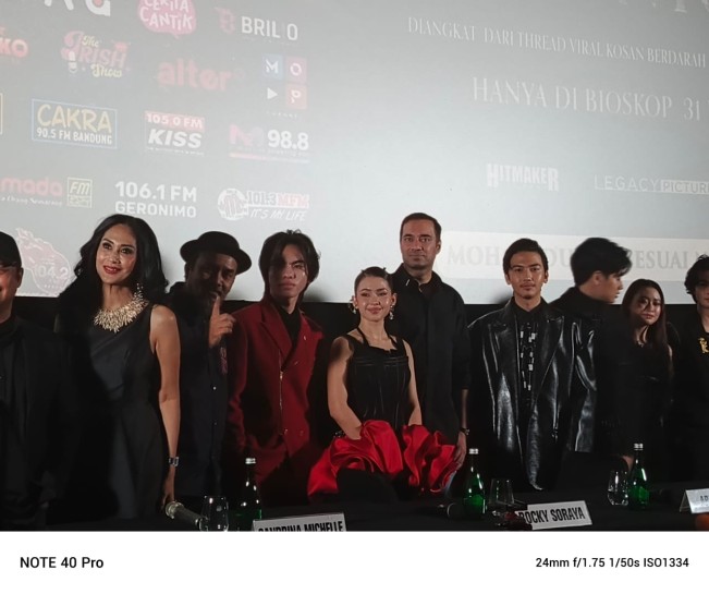 Kembali Main Bareng, Ari Irham & Sandrinna Michelle Syuting Film Horor Rego Nyowo