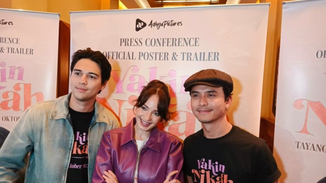 Maxime Bouttier Jadi Pacar Enzy Storia di Film Yakin Nikah