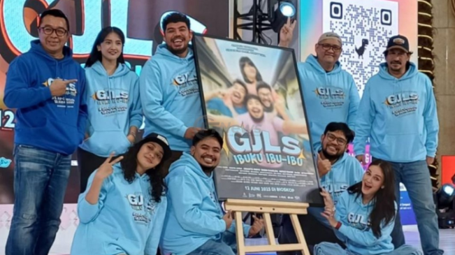 Syuting Film Komedi GJLS Ibuku Ibu-Ibu, Luna Maya Ngaku Susah Serius: Ketawa Melulu