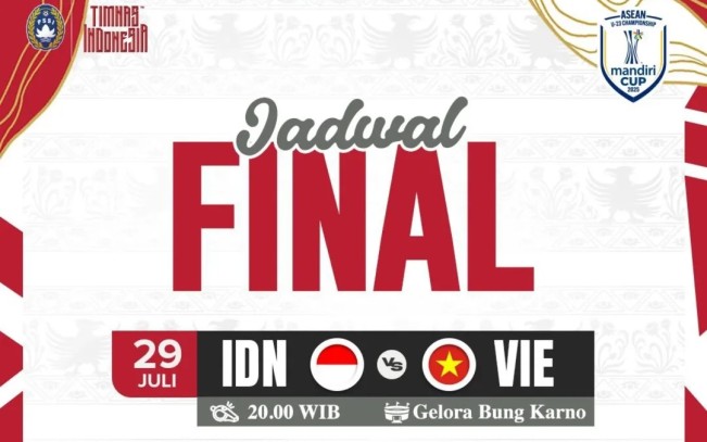 Sebentar Lagi Tanding, Link Live Streaming dan Siaran Langsung Final Indonesia vs Vietnam