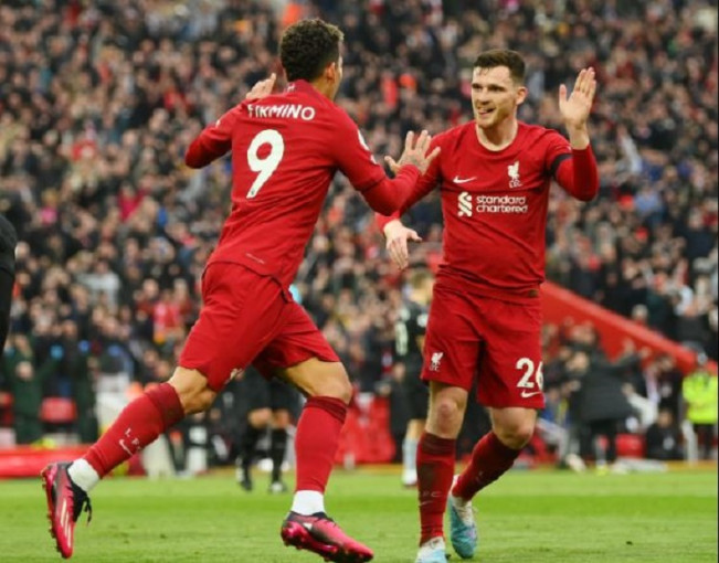 Firmino Antarkan Liverpool Bermain Imbang Lawan Arsenal