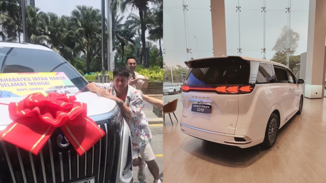 Harga dan Simulasi Cicilan Kredit Denza D9, MPV Listrik Kado Ultah Irfan Hakim dari Raffi Ahmad