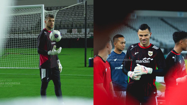 Siapa Yang Akan Jadi Kiper Utama di Timnas Indonesia Saat Menjamu Australia, Martin Paes Atau Emil Audero?
