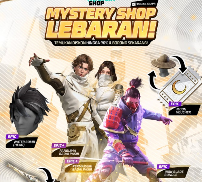 Kode Redeem FF Hari Ini: Skin, Bundle, dan Voucher Gratis Menanti, Jangan Sampai Telat!