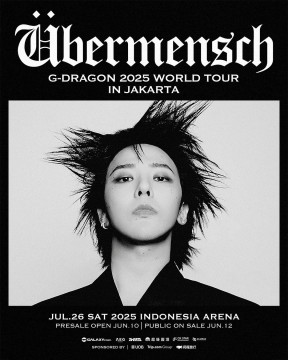 G-Dragon Siap Konser di Jakarta (instagram)