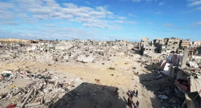 Kondisi Gaza/Foto: tangkap layar YouTube On Demand News