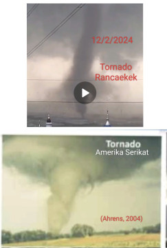 Cuaca Ekstrem di Indonesia, Muncul Badai Tornado Pertama Kalinya