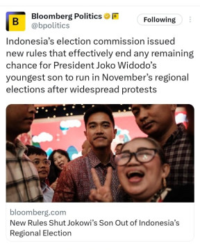 Media Asing Mulai Menyorot Kegagalan Kaesang Pangarep di Pilkada dan Perjalanan Mewahnya