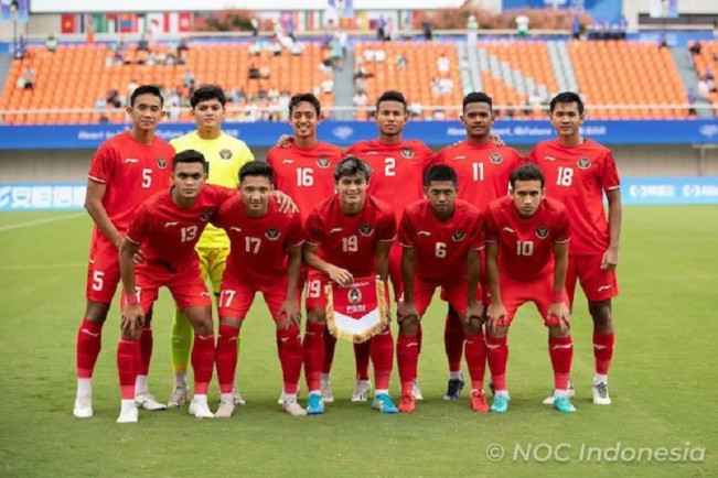 Perjuangan Garuda Muda Kandas di 16 Besar Asian Games