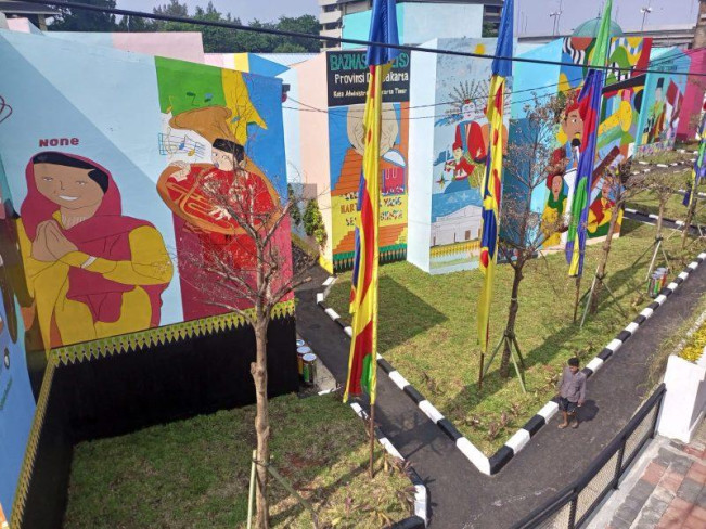 Resmikan Kampung Gembira Gembrong, Anies Minta Warga Bangun Kekompakan