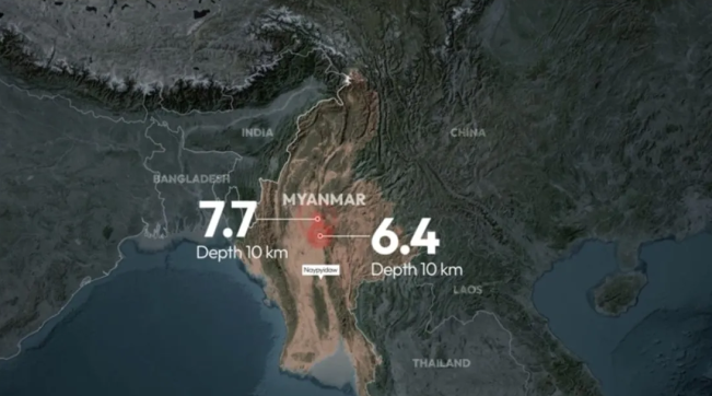 Gempa Dahsyat Guncang Myanmar, BMKG Pastikan Tak Berdampak ke Wilayah Indonesia