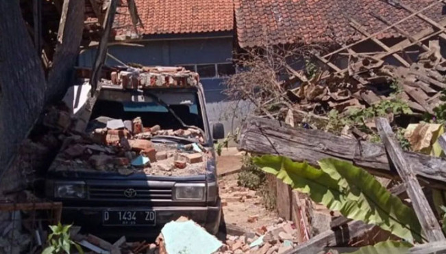 Gempa Guncang Kabupaten Bandung, 700 Rumah Alami Kerusakan, Puluhan Warga Terluka