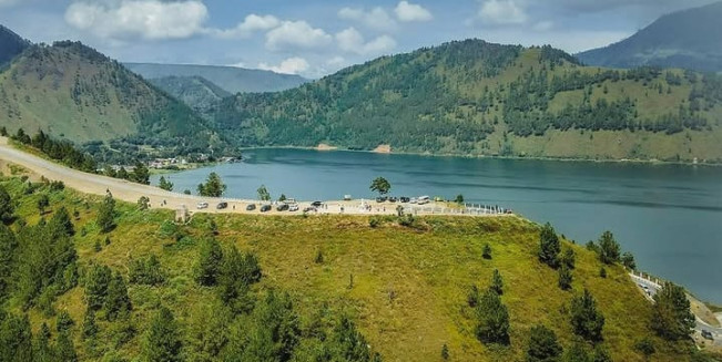 Ilustrasi Geopark Kaldera Toba bakal divalidasi ulang oleh UNESCO Juli mendatang. [Instagram]