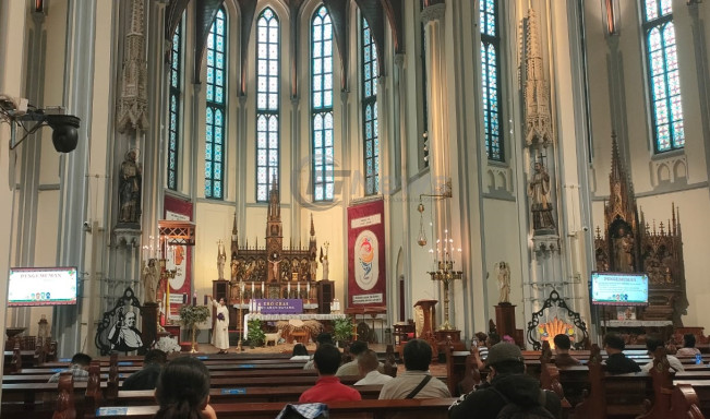 Misa Natal 2024, Gereja Katedral Jakarta Tingkatkan Kapasitas Jemaat