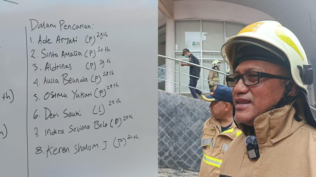 Lantai 7, 8, 9 Glodok Plaza Kebakaran, Termasuk Diskotek Golden Crown dan 10 Orang Hilang