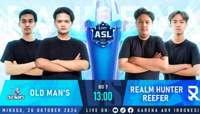 Grand Final ASL 2024 Winter Pertemukan Old Man’s vs Realm Hunter Reefer