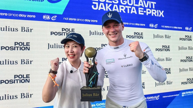 Guenther Akhinya Rebut Pole di Formula E-Prix Ancol